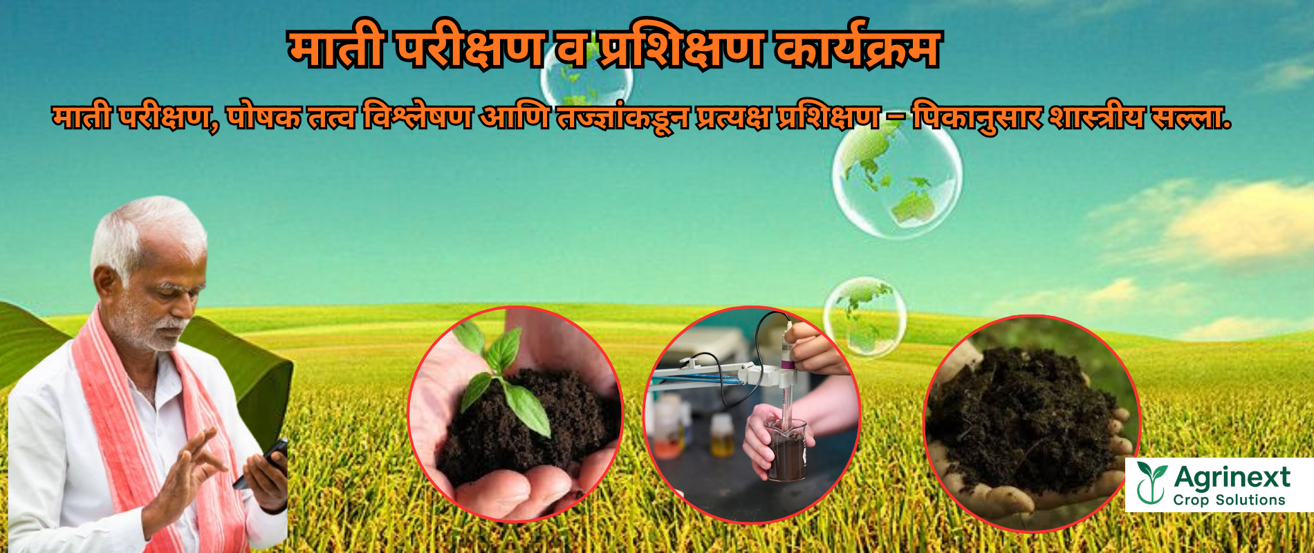 माती परिक्षण सुविधा